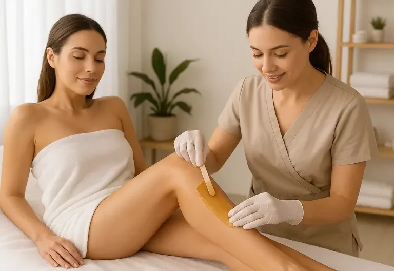 Tipos de depilación con cera