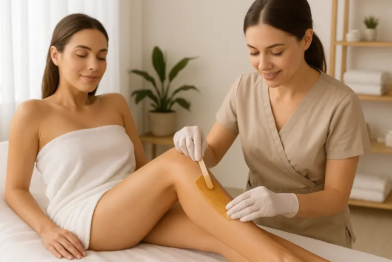 Tipos de depilación con cera